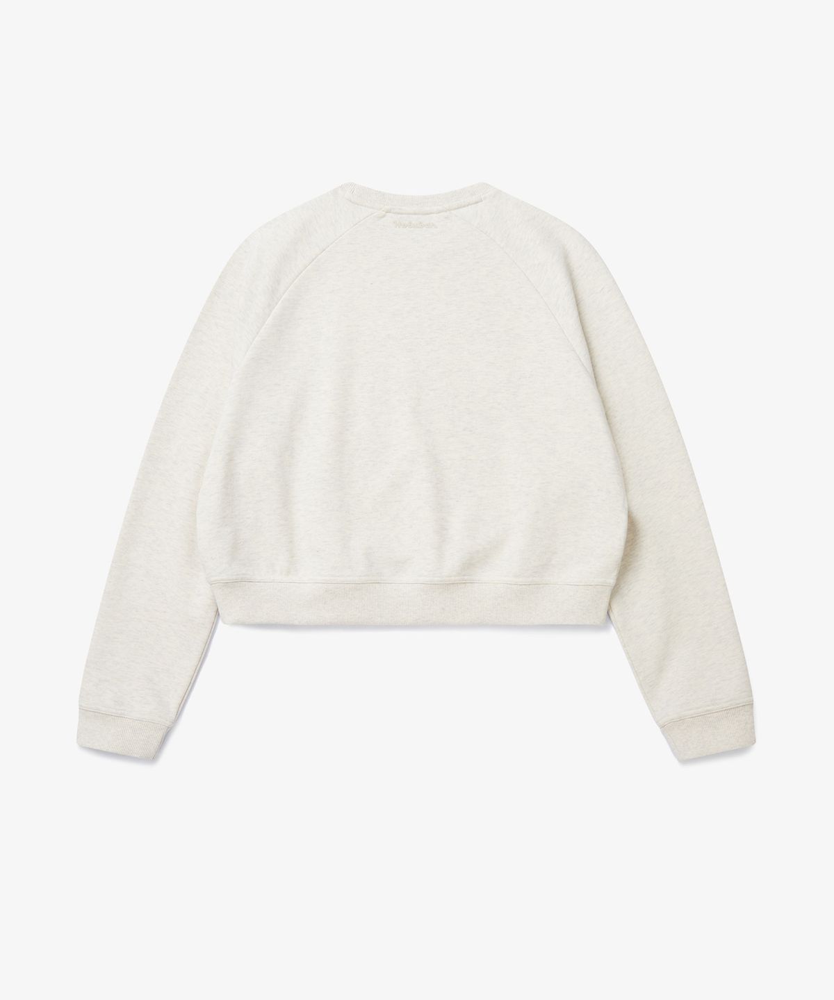 홀루바(HOLUBAR) Basic Logo Sweatshirt W Oatmeal