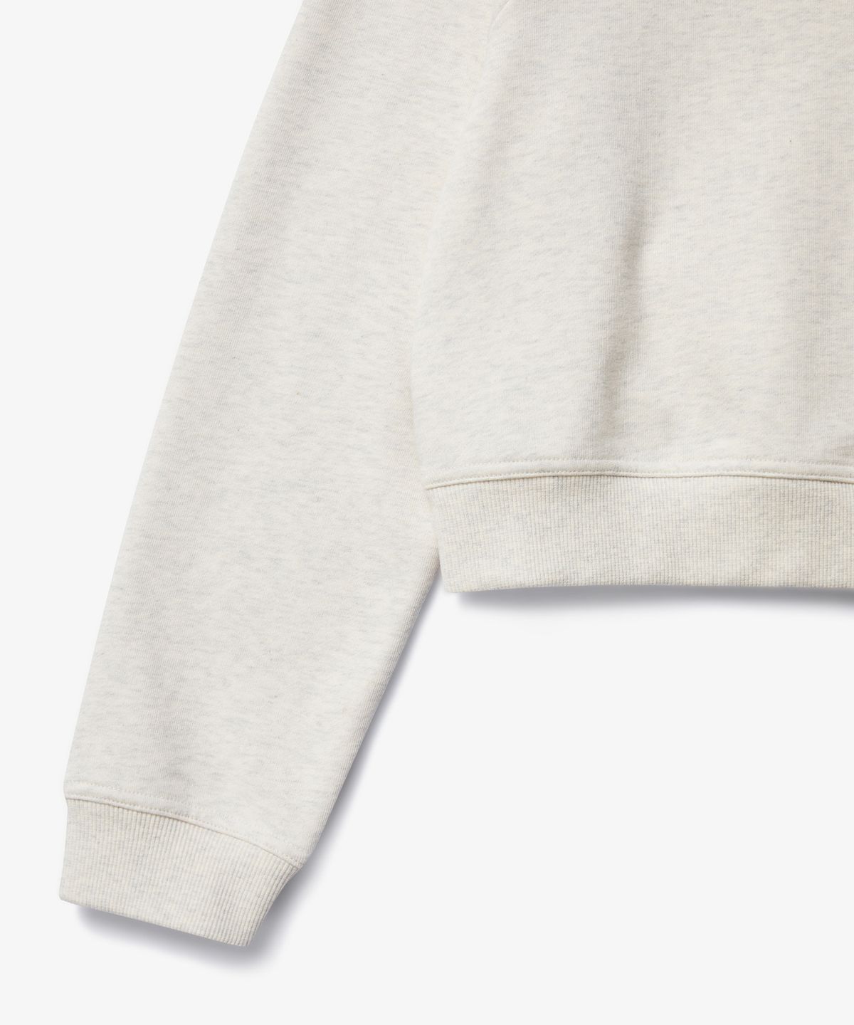 홀루바(HOLUBAR) Basic Logo Sweatshirt W Oatmeal