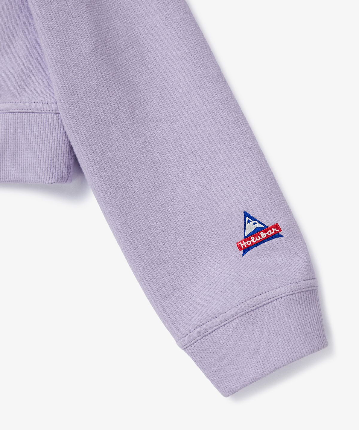 홀루바(HOLUBAR) Basic Logo Sweatshirt W Lilac
