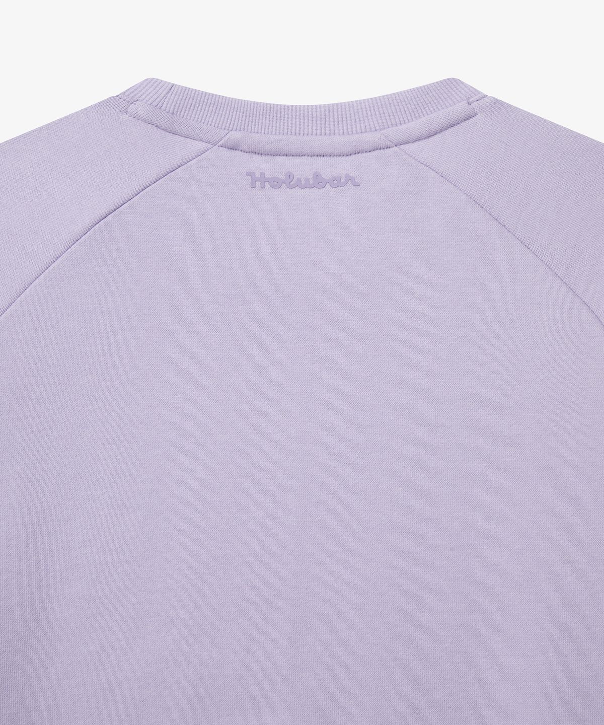 홀루바(HOLUBAR) Basic Logo Sweatshirt W Lilac