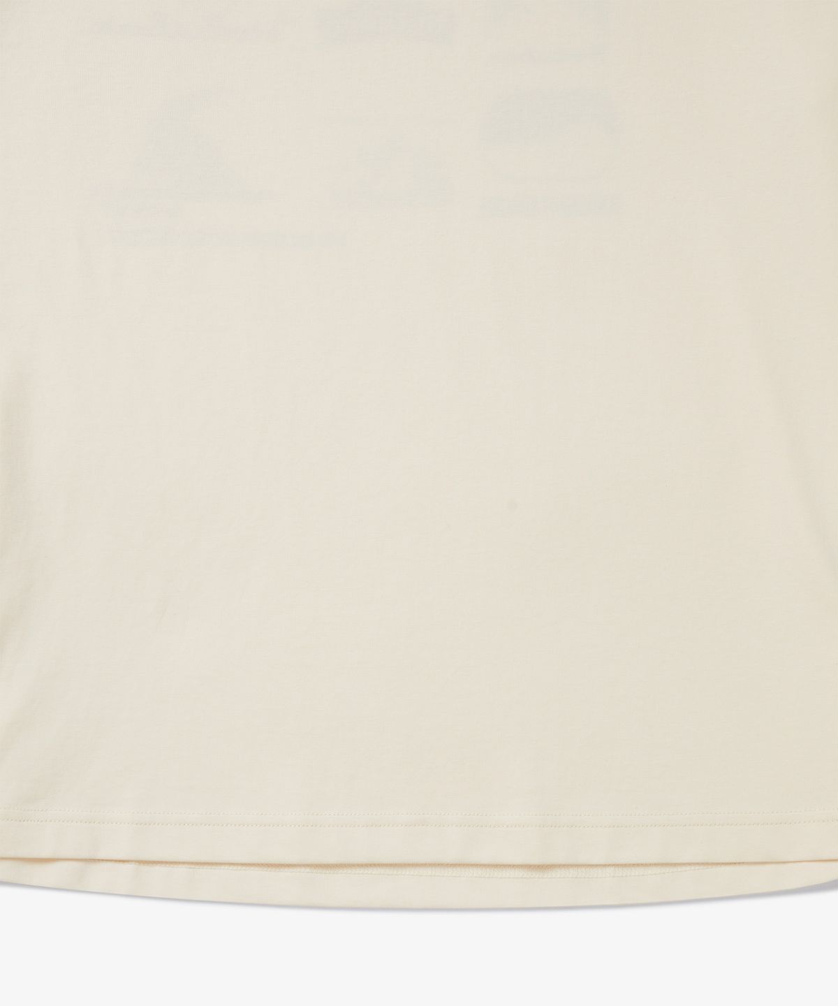 홀루바(HOLUBAR) Backpacking Graphic T Shirt Off White