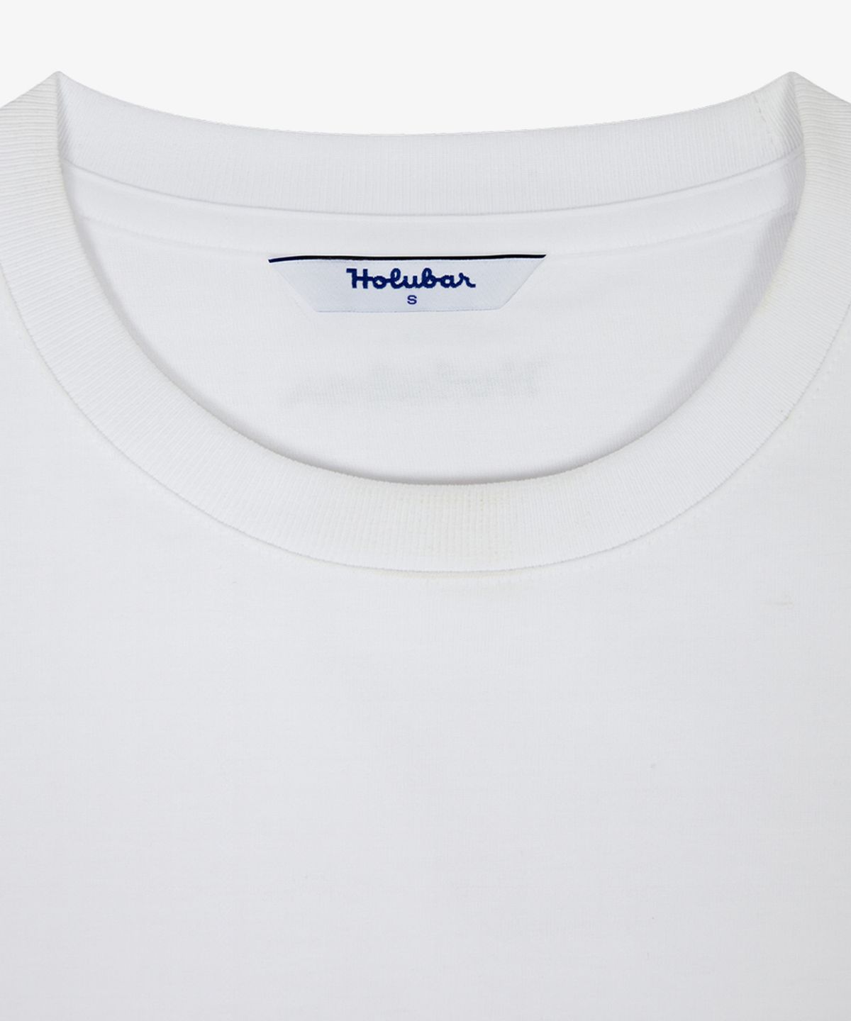 홀루바(HOLUBAR) Boulder Logo T Shirt W White