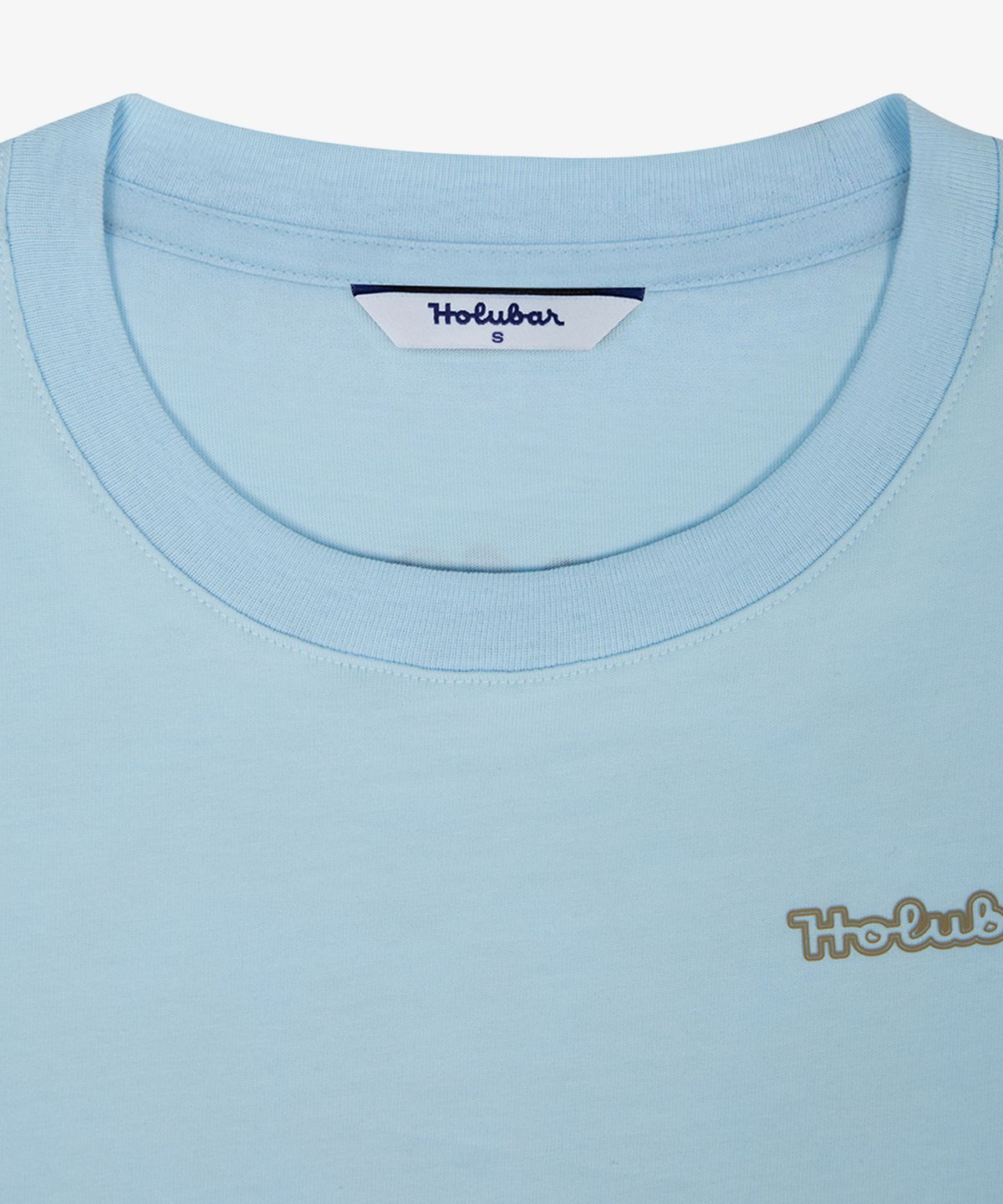 홀루바(HOLUBAR) Colorado Graphic T Shirt Sky Blue