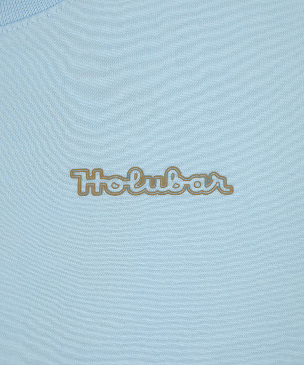 홀루바(HOLUBAR) Colorado Graphic T Shirt Sky Blue