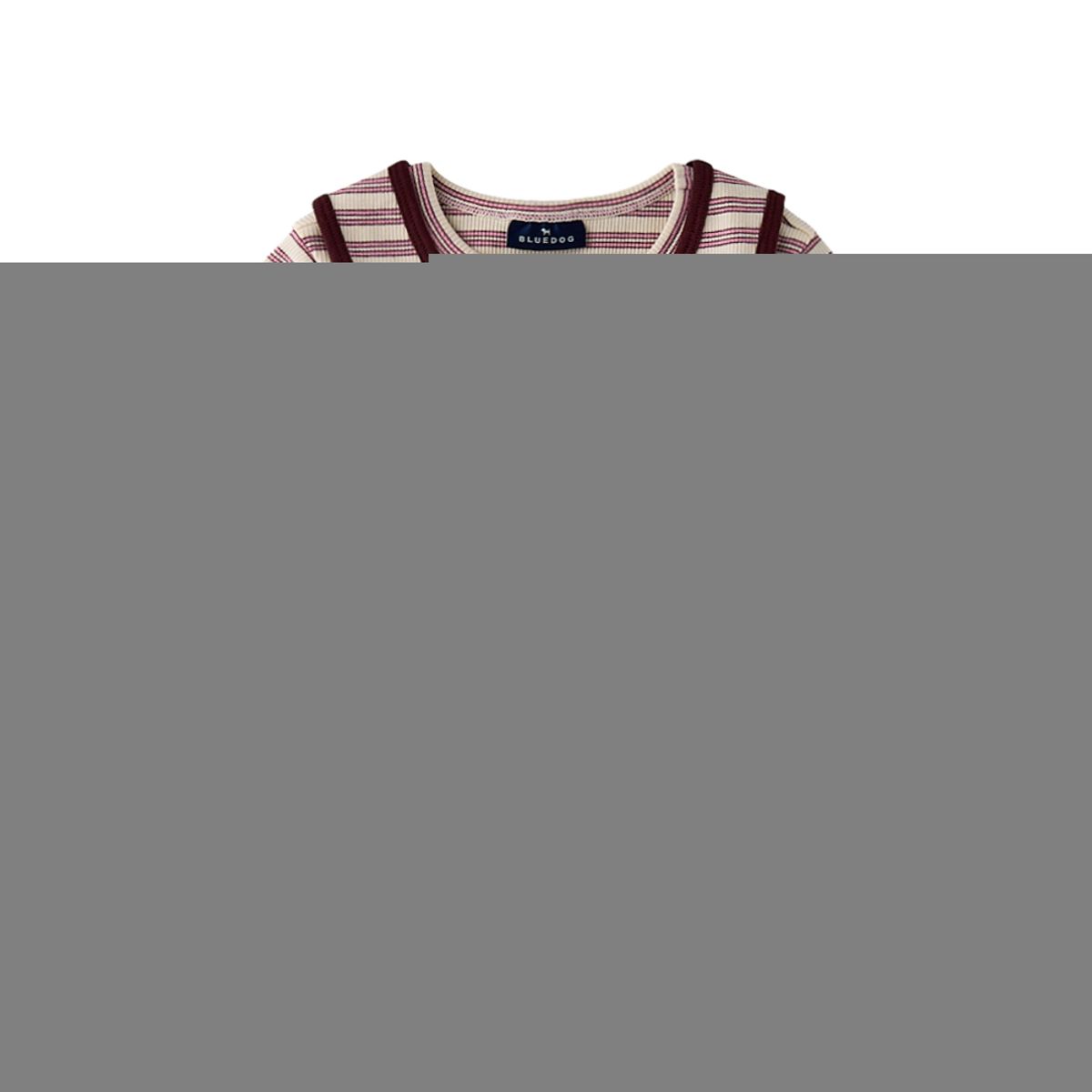 블루독(BLUEDOG) STRIPE골지티셔츠SET (26375-332-57)