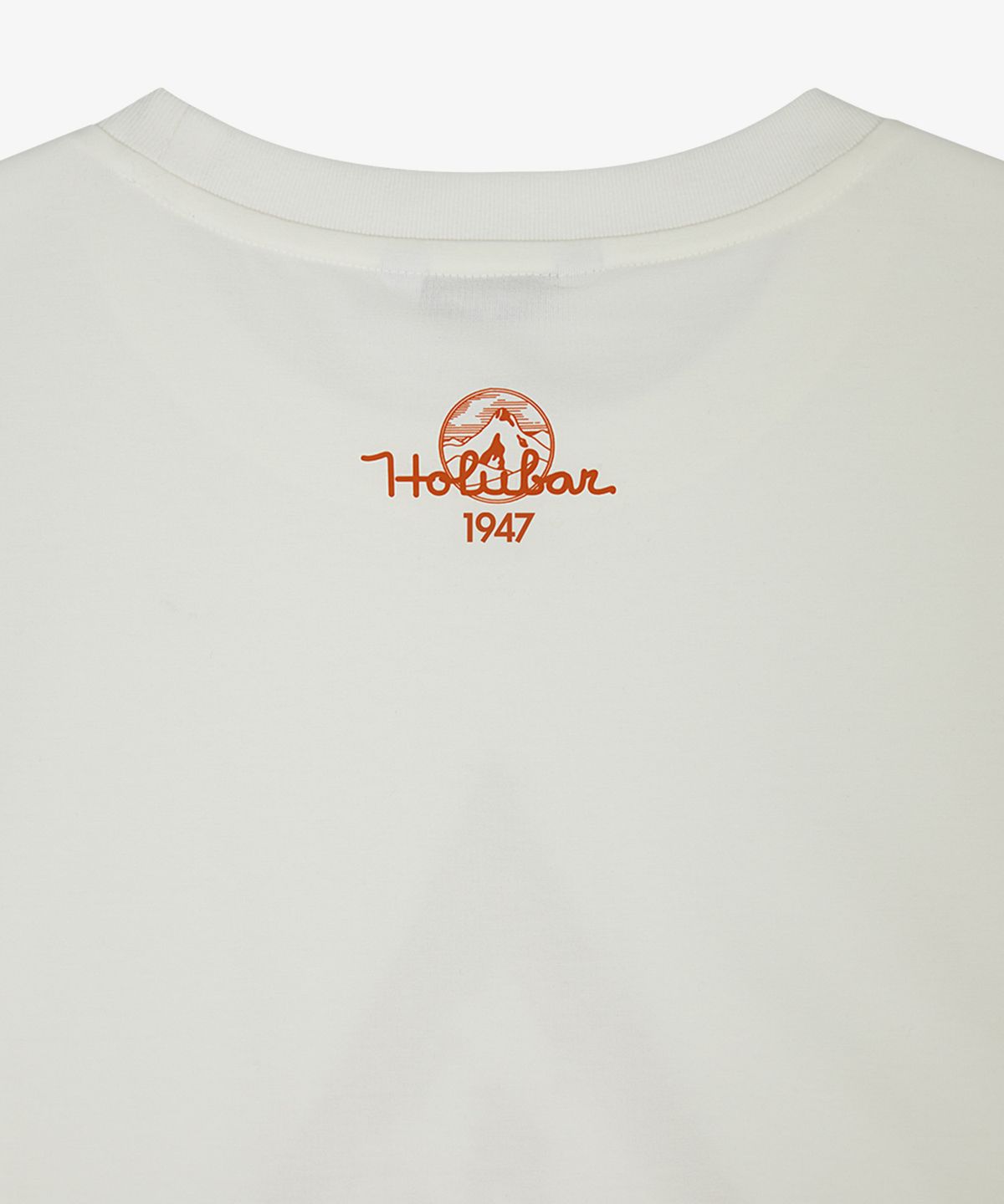 홀루바(HOLUBAR) Archive Logo T Shirt White