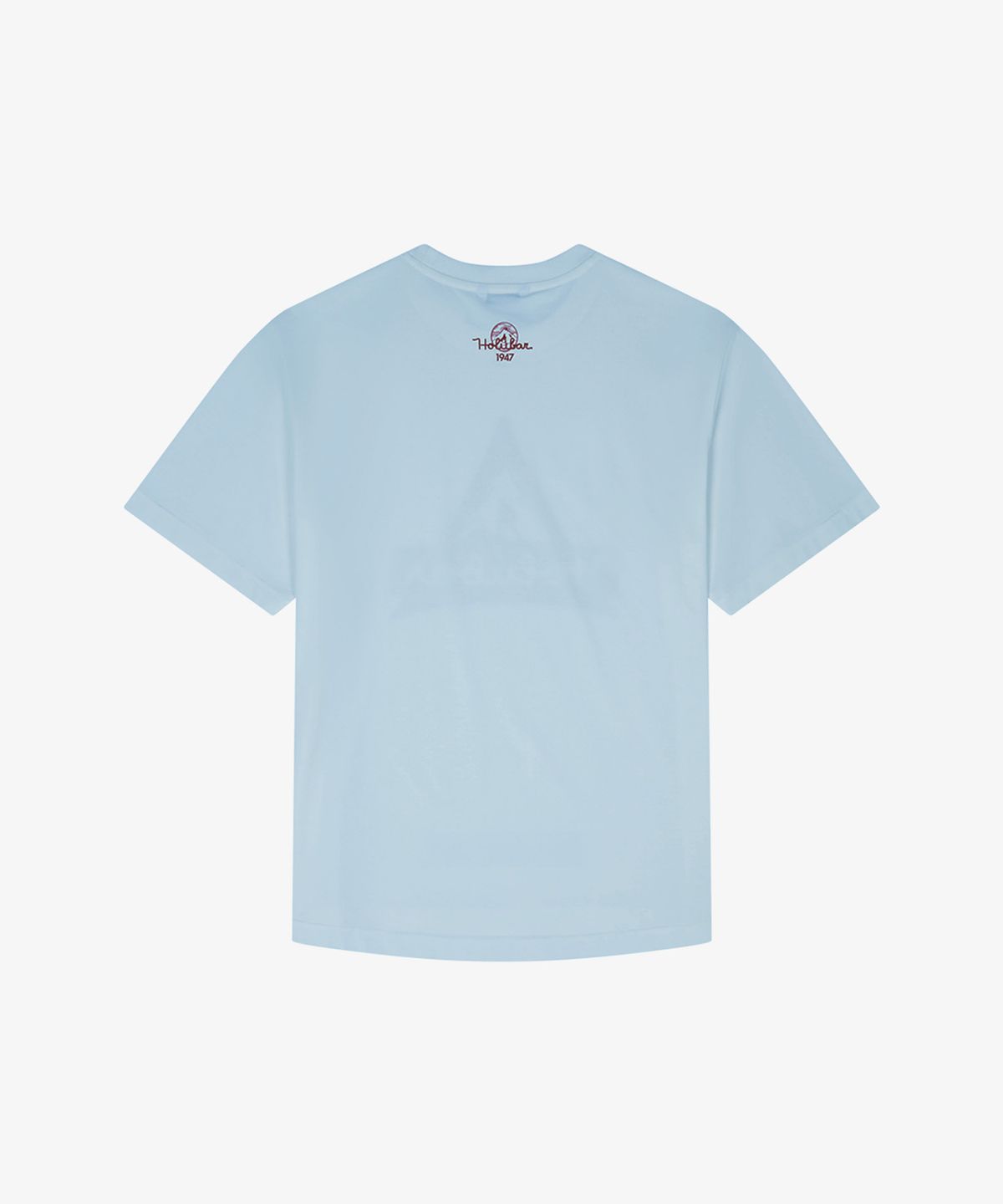 홀루바(HOLUBAR) Archive Logo T Shirt Sky Blue