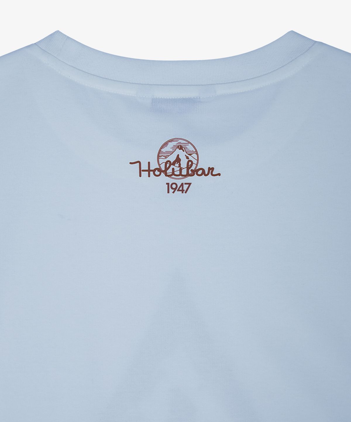 홀루바(HOLUBAR) Archive Logo T Shirt Sky Blue