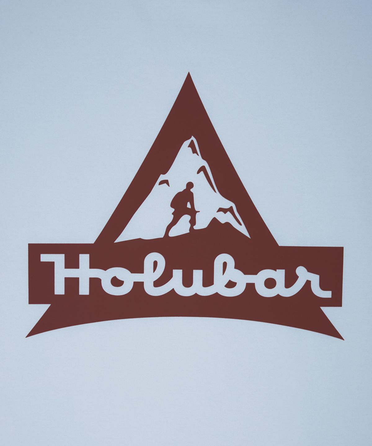 홀루바(HOLUBAR) Archive Logo T Shirt Sky Blue