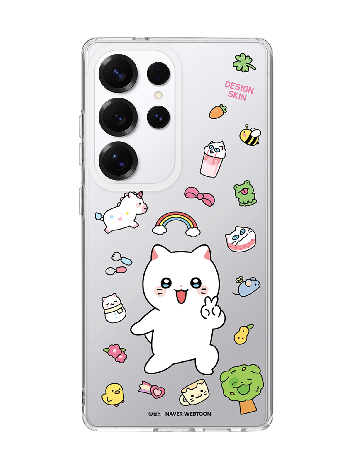 디자인스킨(DESIGNSKIN) [그래픽마켓] 클리어 그래픽 케이스 케이스-춘배와 친구들