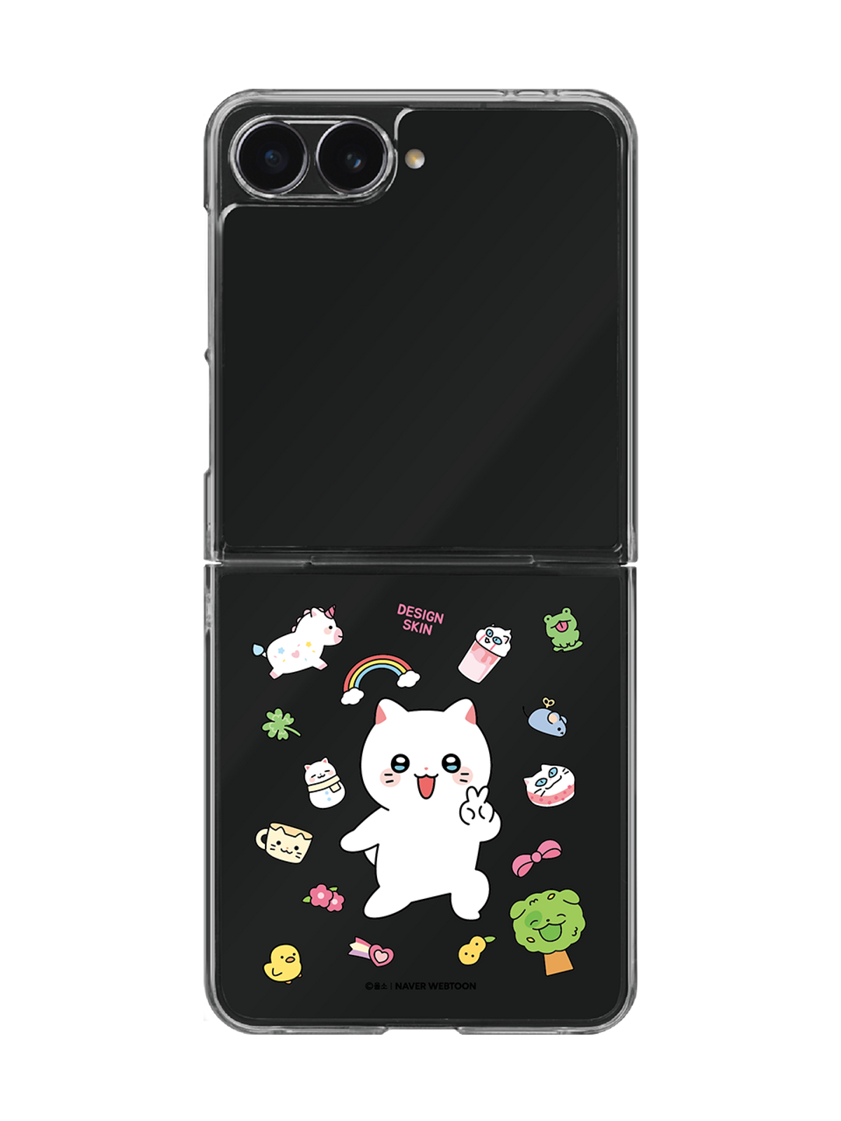 디자인스킨(DESIGNSKIN) [그래픽마켓] 클리어 그래픽 케이스 케이스-춘배와 친구들