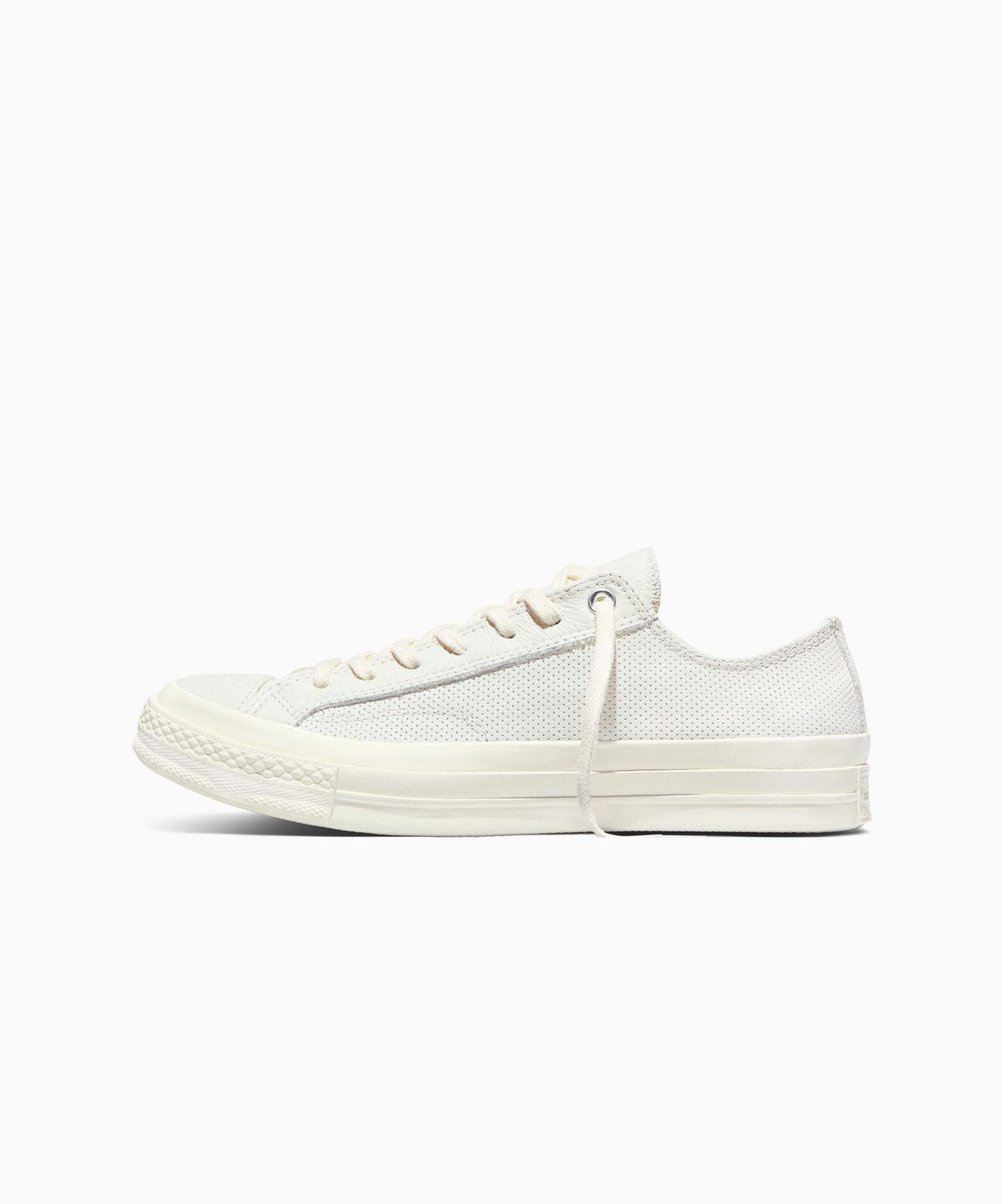컨버스(CONVERSE) 척 70 퍼포레이티드 레더 빈티지 화이트 A18849C