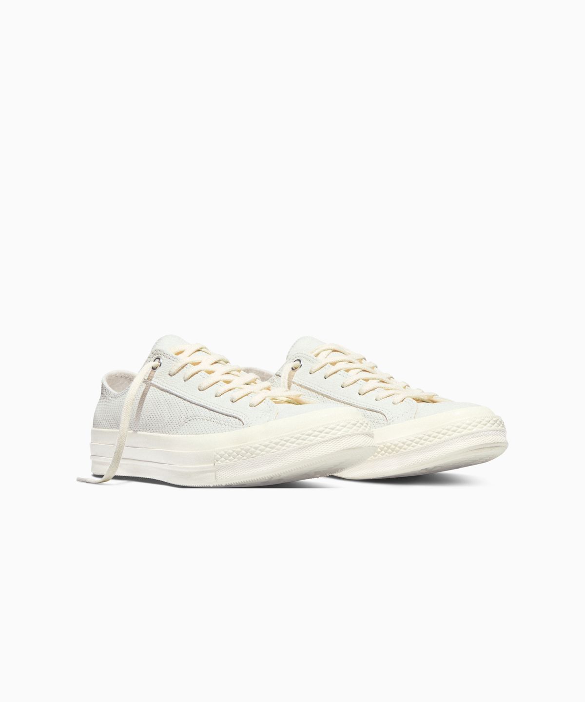 컨버스(CONVERSE) 척 70 퍼포레이티드 레더 빈티지 화이트 A18849C