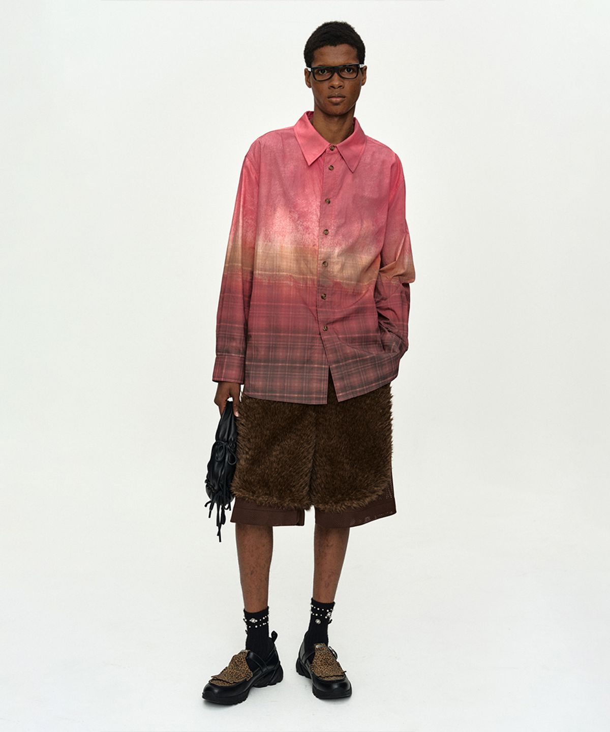 앤더슨벨(ADSB ANDERSSON BELL) ROTHCO GRADIENT PRINTED SHIRT atb1530m(RED)