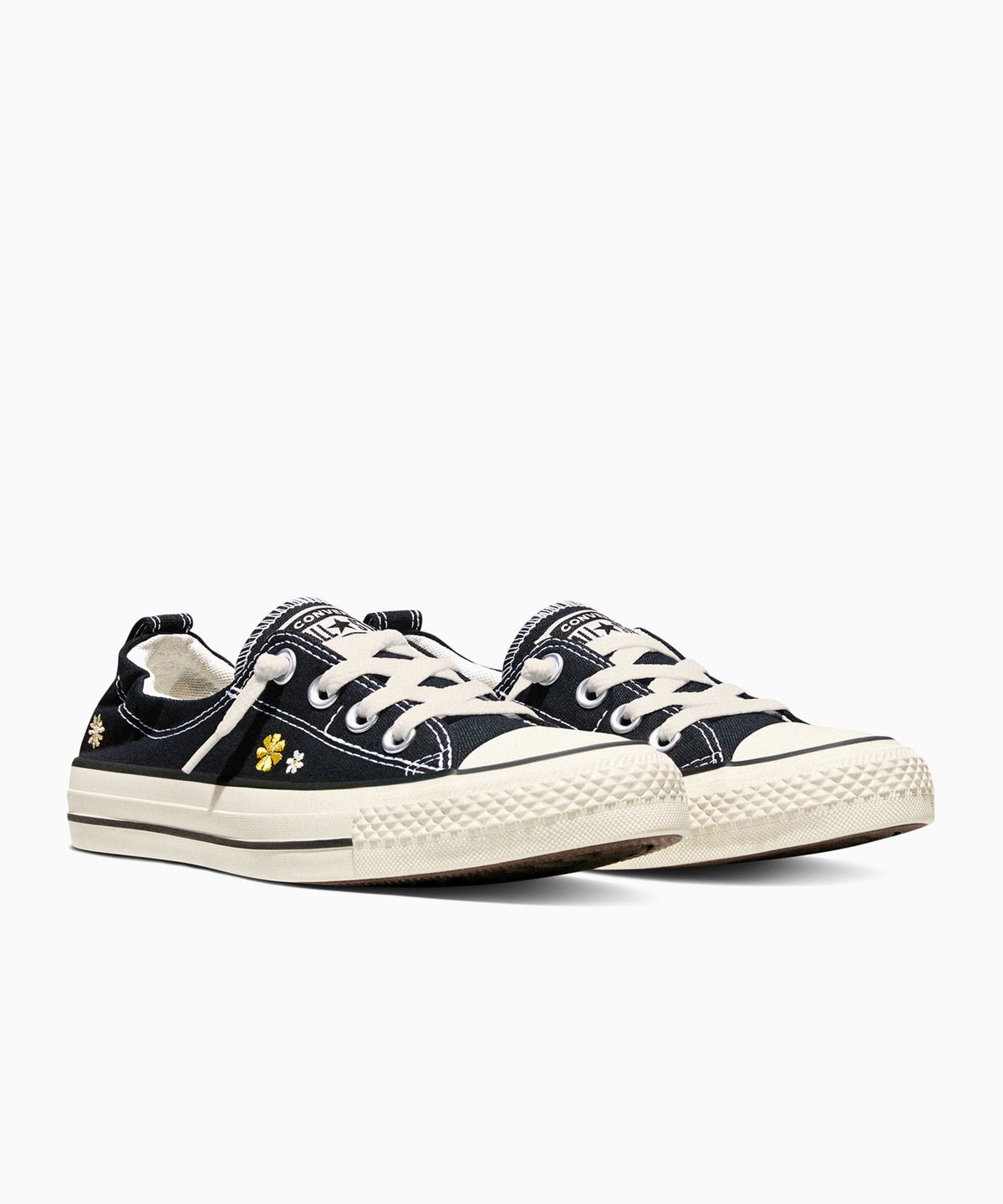 컨버스(CONVERSE) 척테일러 올스타 쇼어라인 레트로 플라워 블랙 A19899C