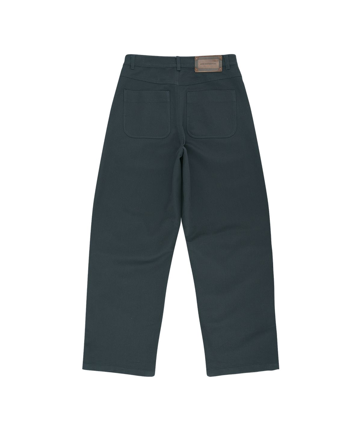 앤더슨벨(ADSB ANDERSSON BELL) CUT-OUT WRAP WIDE-LEG TROUSERS apa868m(CHARCOAL/NAVY)