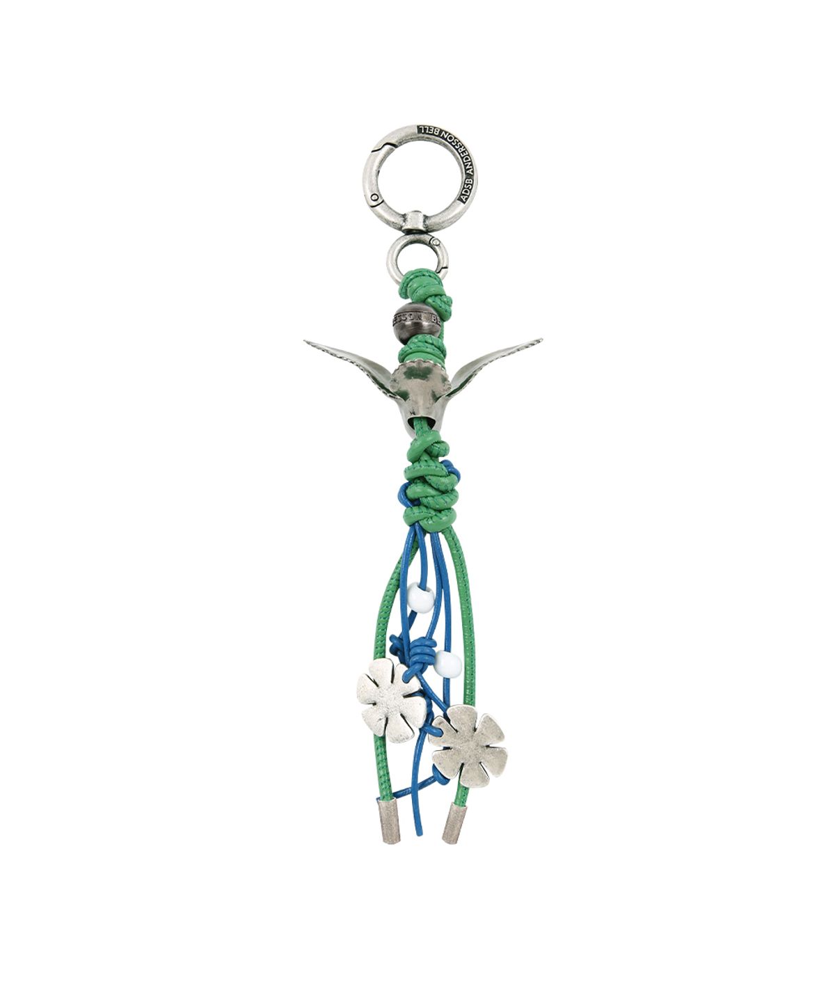 앤더슨벨(ADSB ANDERSSON BELL) LUCKY BIRD KEYCHAIN aaa538u(GREEN/BLACK)