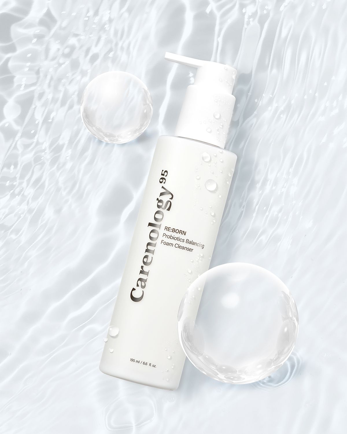 케어놀로지(CARENOLOGY) 리본 프로바이오틱스 밸런싱 폼 클렌저 195ml