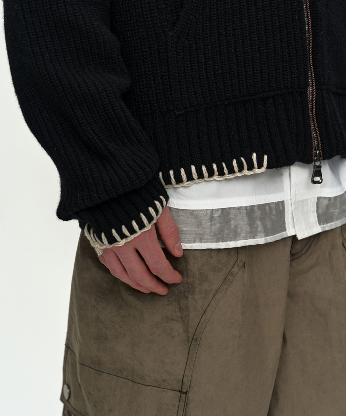 앤더슨벨(ADSB ANDERSSON BELL) CARPENTER CARGO SHORTS apa866m(KHAKI BROWN)