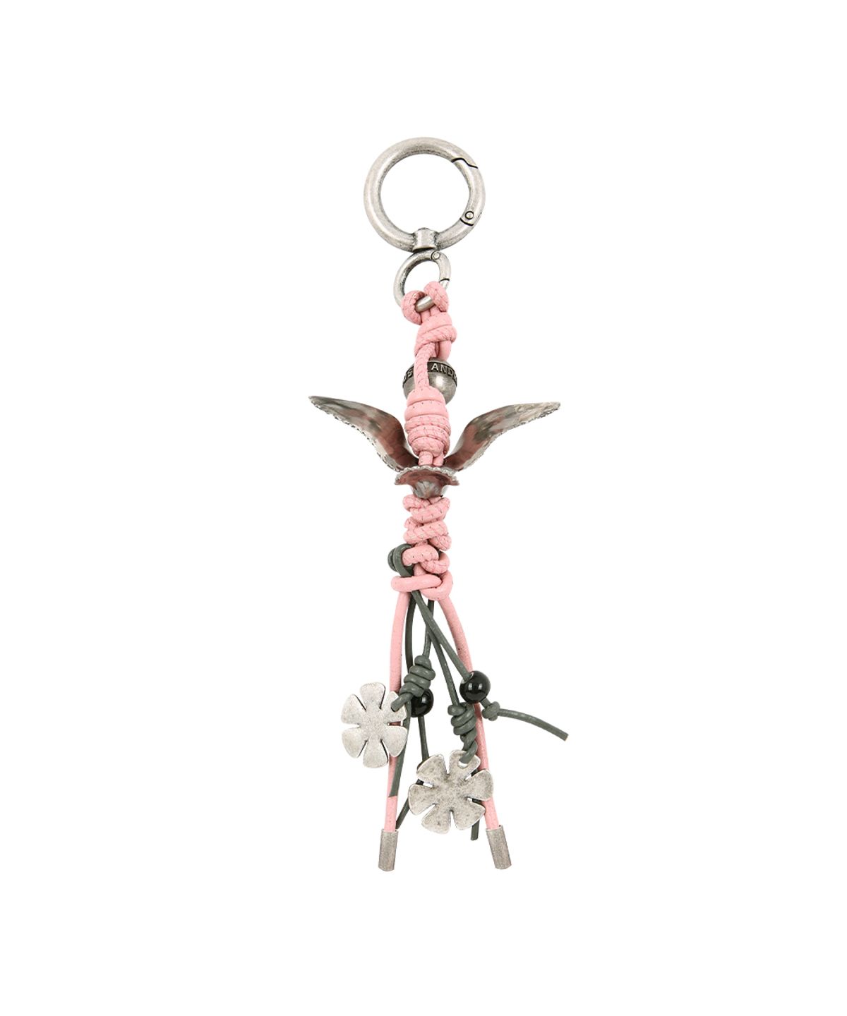 앤더슨벨(ADSB ANDERSSON BELL) LUCKY BIRD KEYCHAIN aaa538u(PINK/GREY)