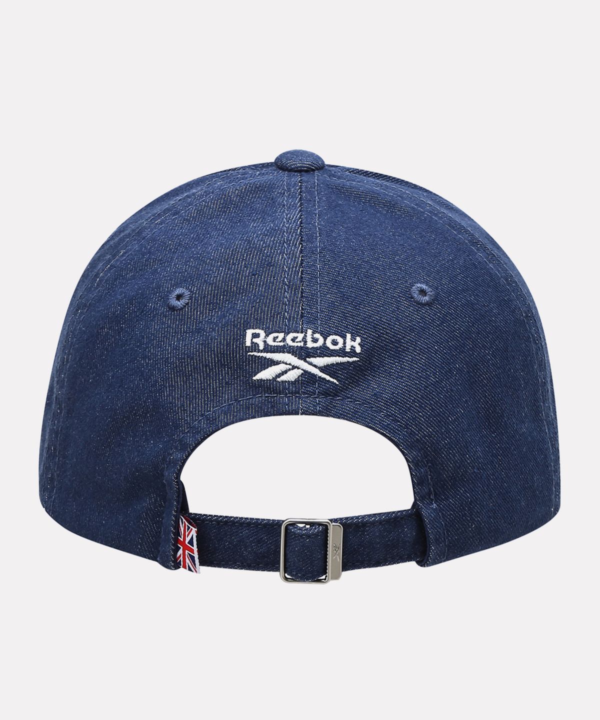 리복(REEBOK) 데님 워싱 볼캡 - 인디고