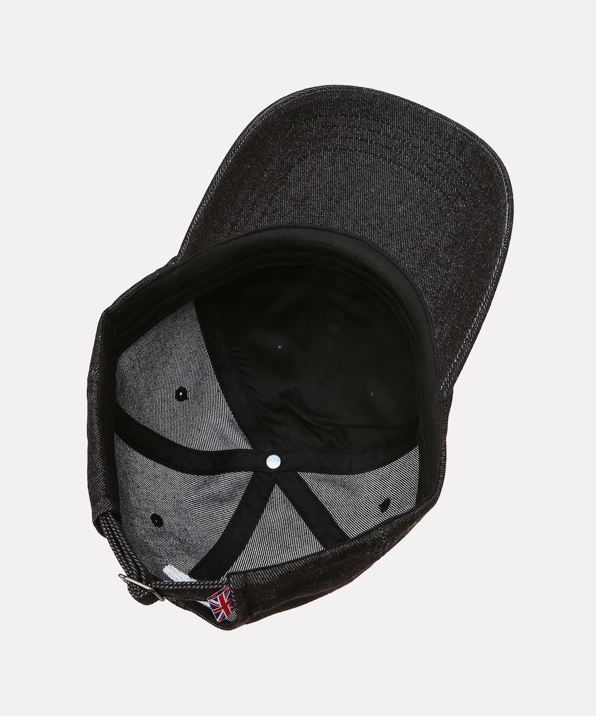 리복(REEBOK) 데님 워싱 볼캡 - 워시드 블랙