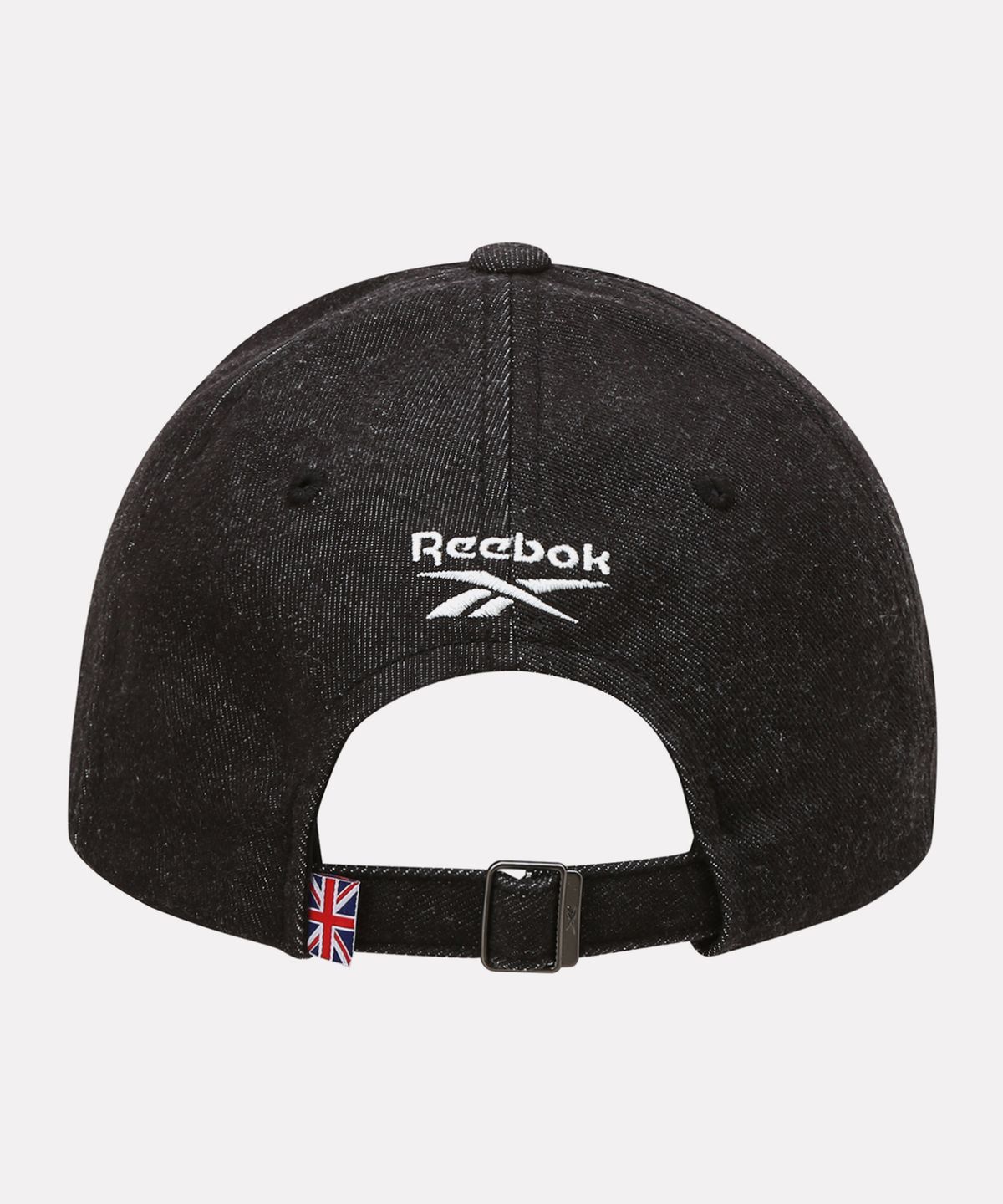 리복(REEBOK) 데님 워싱 볼캡 - 워시드 블랙