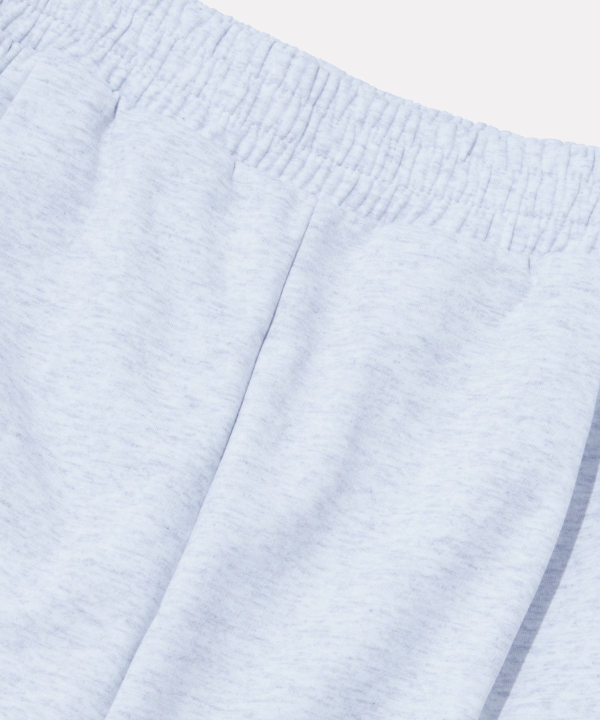 리복(REEBOK) 와이드 스웨트 조거 팬츠 - 라이트 멜란지 그레이