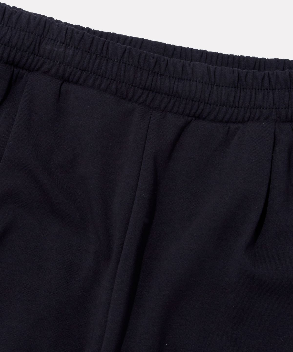 리복(REEBOK) 와이드 스웨트 조거 팬츠 - 블랙