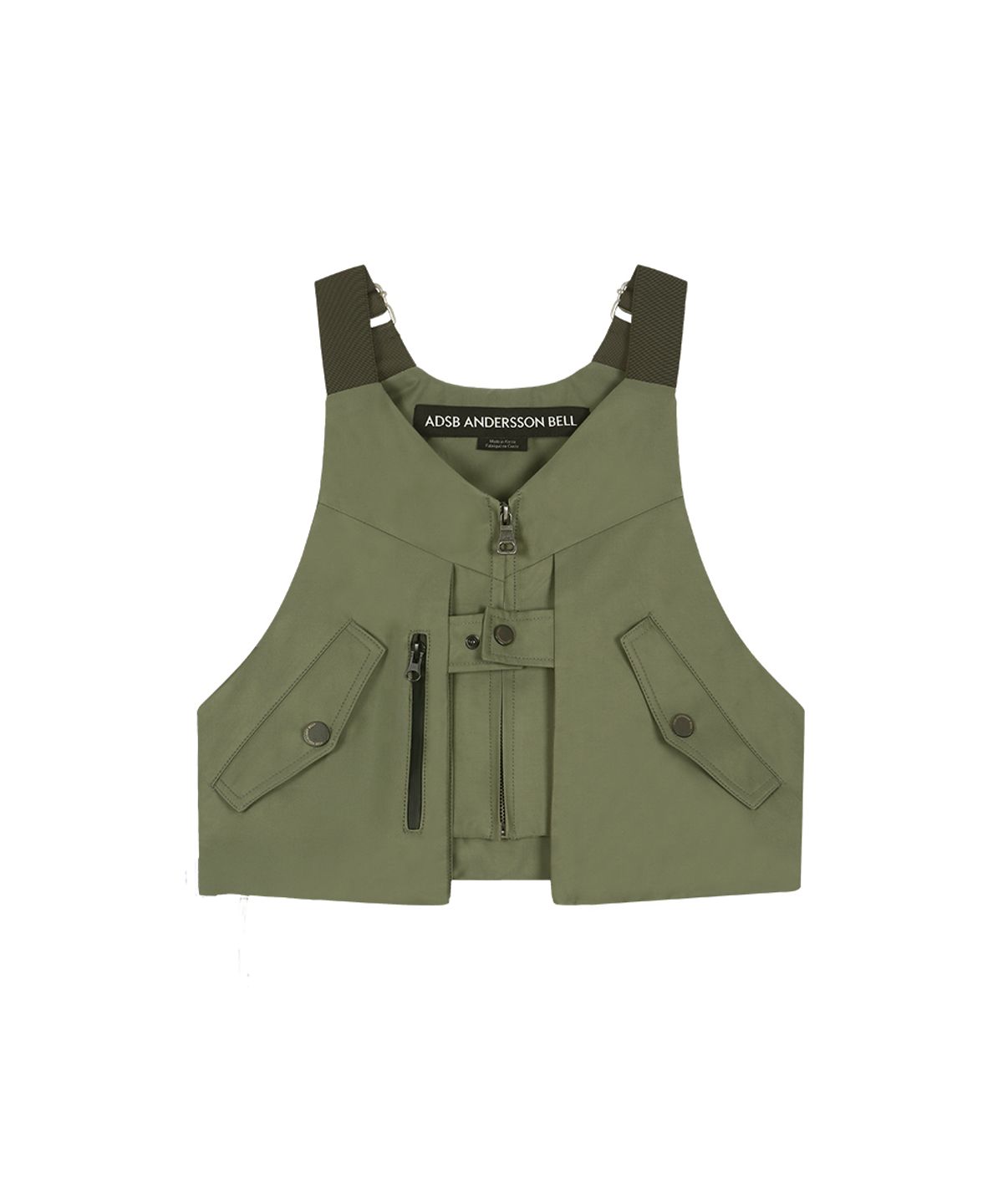앤더슨벨(ADSB ANDERSSON BELL) SOME MIGHT SAY UTILITY VEST atb1571u(KHAKI)
