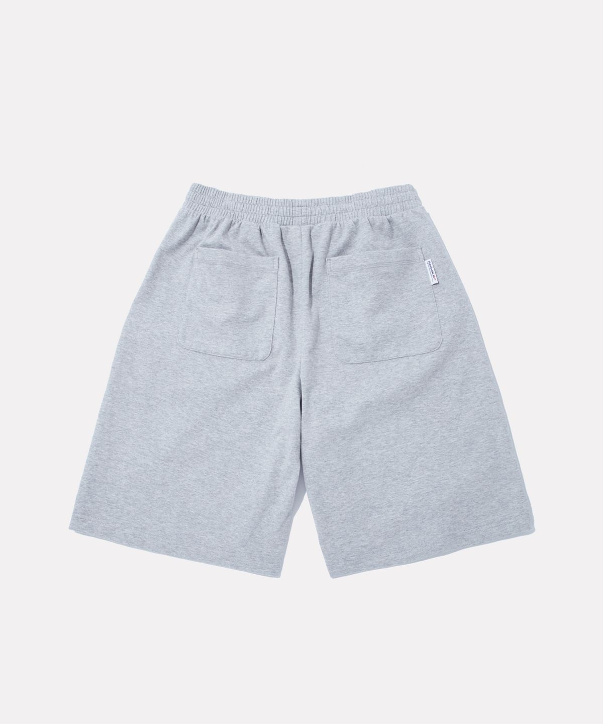 리복(REEBOK) 와이드 스웨트 버뮤다 - 멜란지 그레이