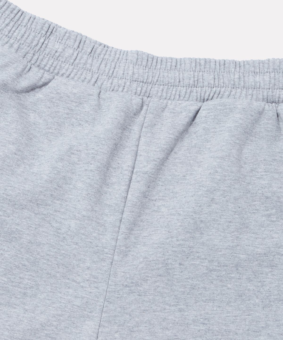 리복(REEBOK) 와이드 스웨트 버뮤다 - 멜란지 그레이