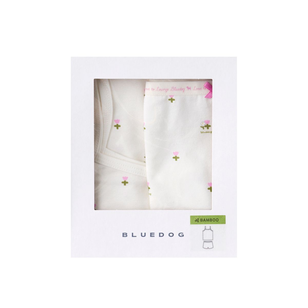 블루독(BLUEDOG) 뱀부플라워런닝팬티세트 (26910-521-50)