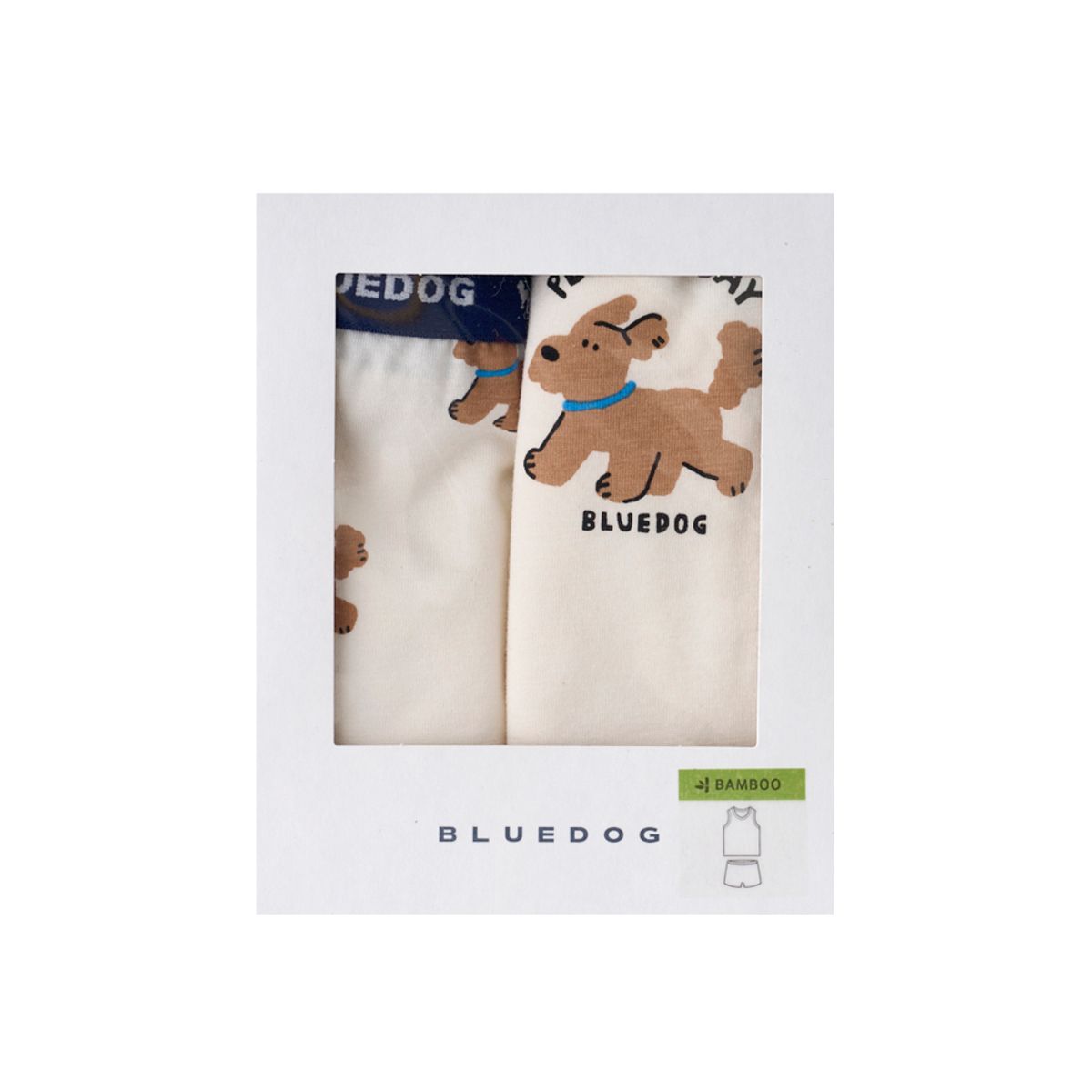 블루독(BLUEDOG) 뱀부도기런닝팬티세트 (26910-520-01)