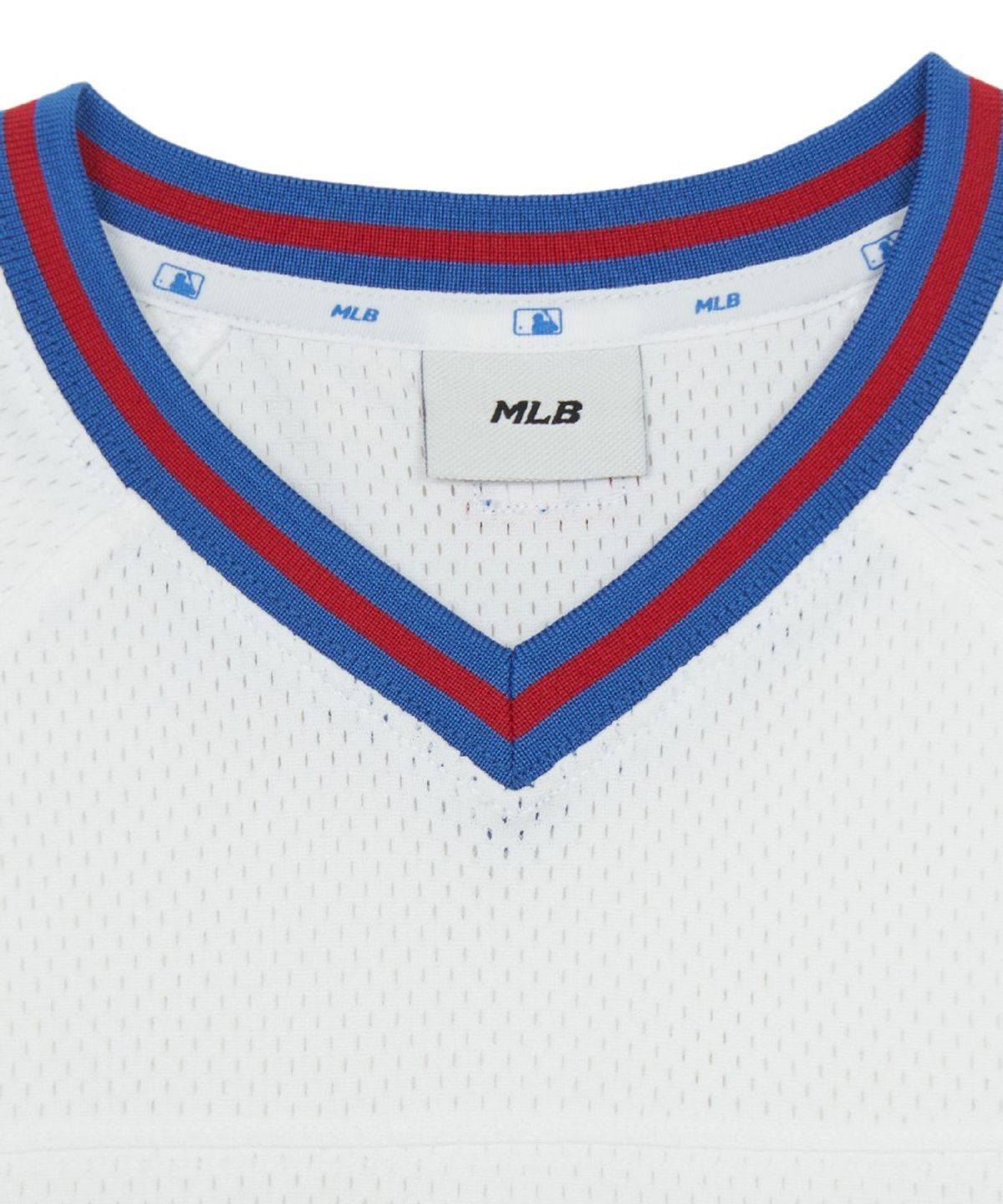 엠엘비 키즈(MLB KIDS) 스포티브 바시티 메쉬 티셔츠 LA (White)