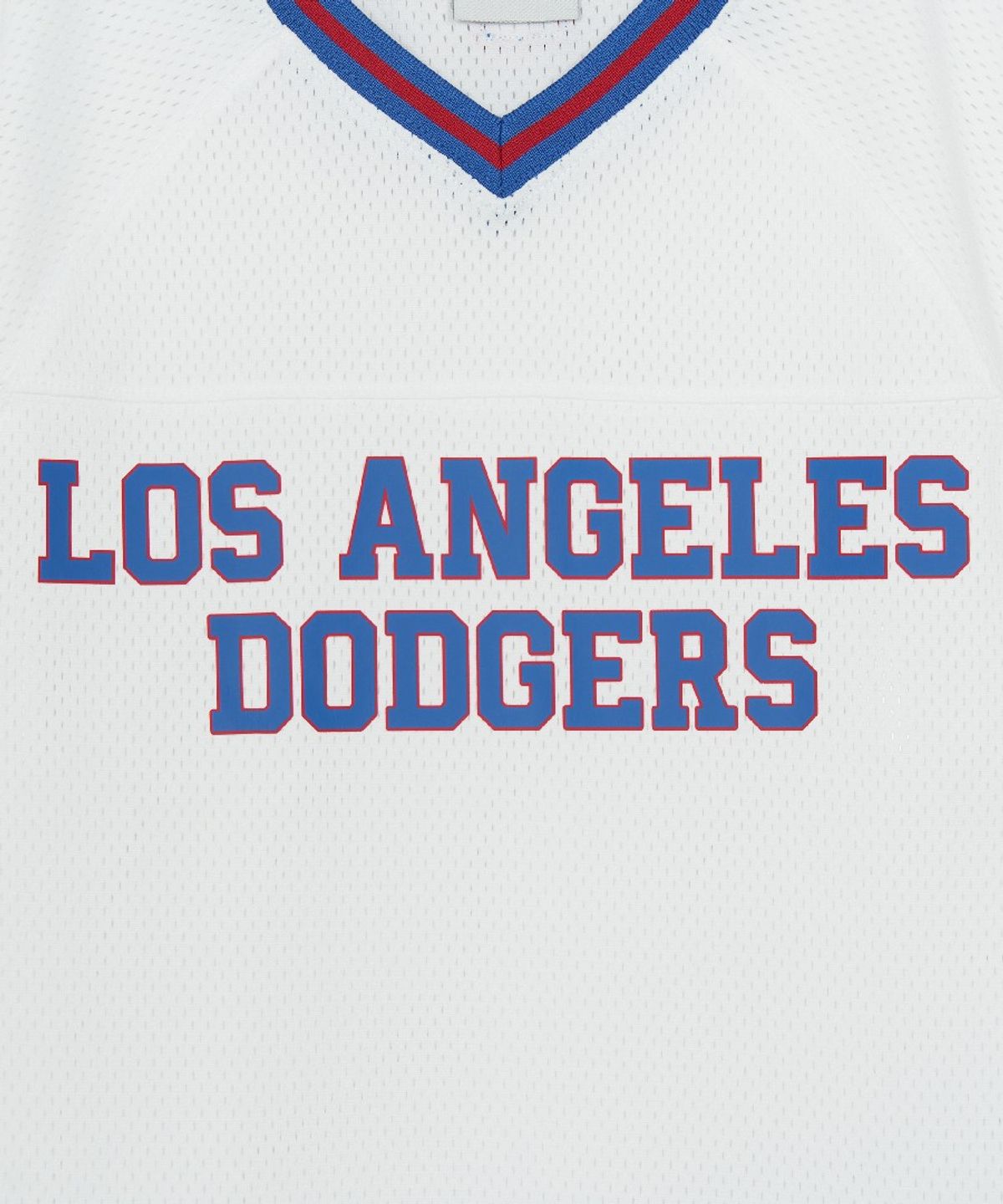 엠엘비 키즈(MLB KIDS) 스포티브 바시티 메쉬 티셔츠 LA (White)