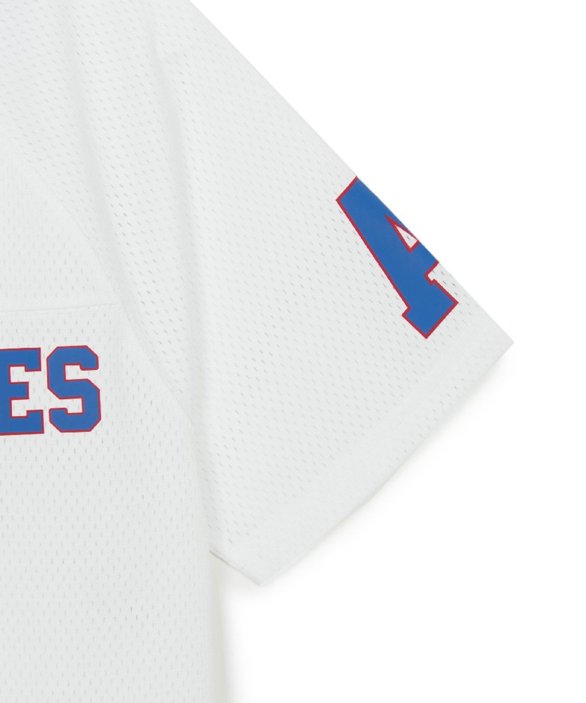엠엘비 키즈(MLB KIDS) 스포티브 바시티 메쉬 티셔츠 LA (White)