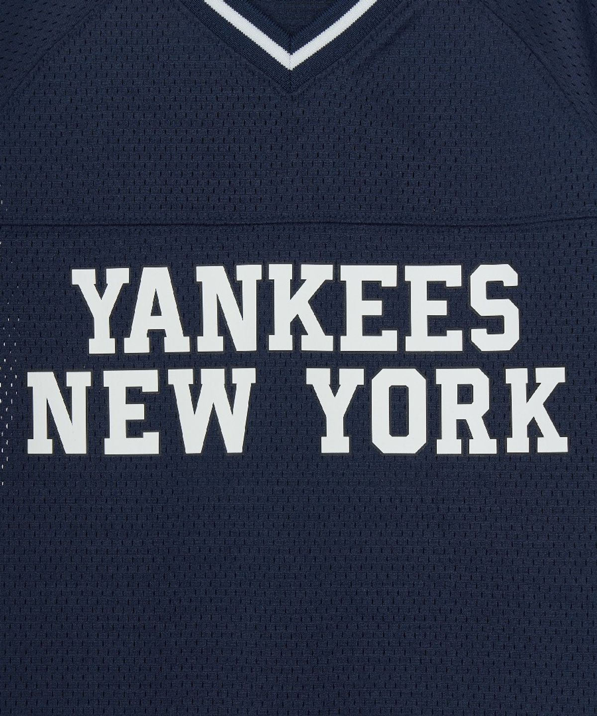 엠엘비 키즈(MLB KIDS) 스포티브 바시티 메쉬 티셔츠 NY (Navy)