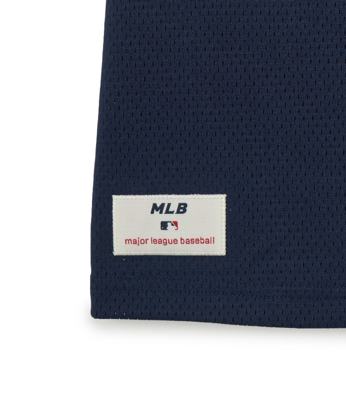 엠엘비 키즈(MLB KIDS) 스포티브 바시티 메쉬 티셔츠 NY (Navy)