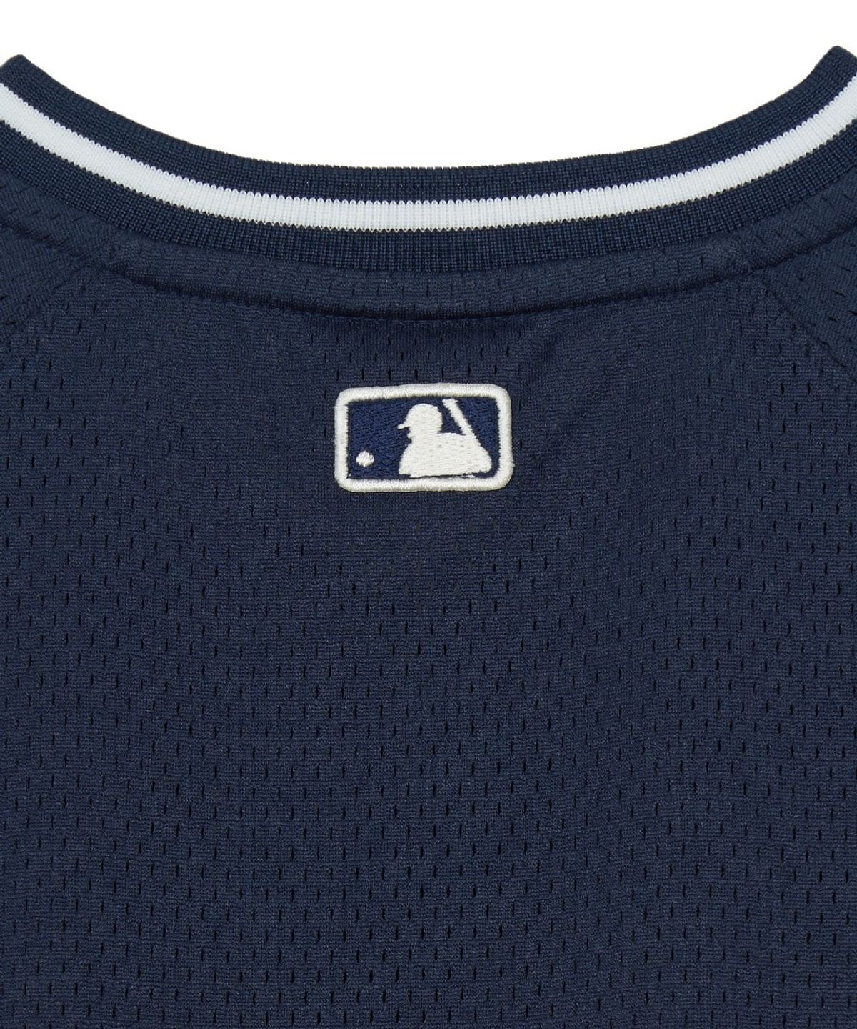 엠엘비 키즈(MLB KIDS) 스포티브 바시티 메쉬 티셔츠 NY (Navy)