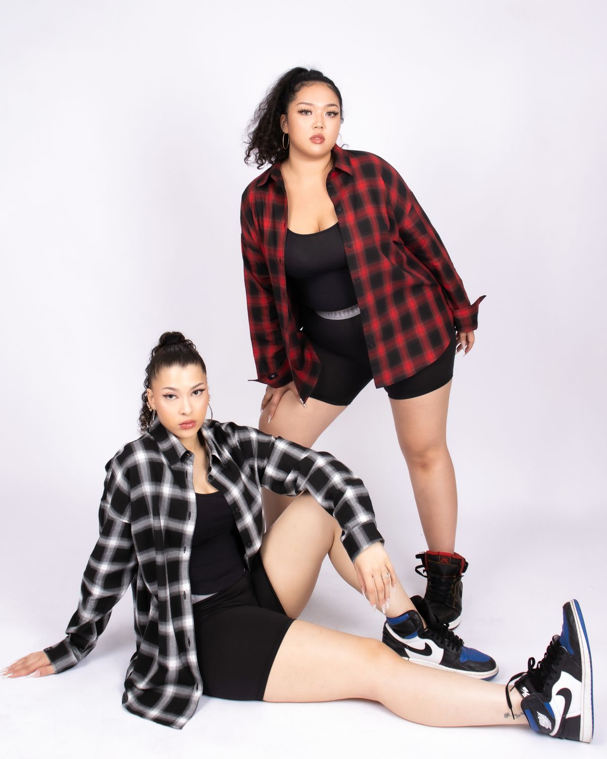 쿨시스(COOLSIS) CS CHECK BOY SHIRTS-012 (RED)