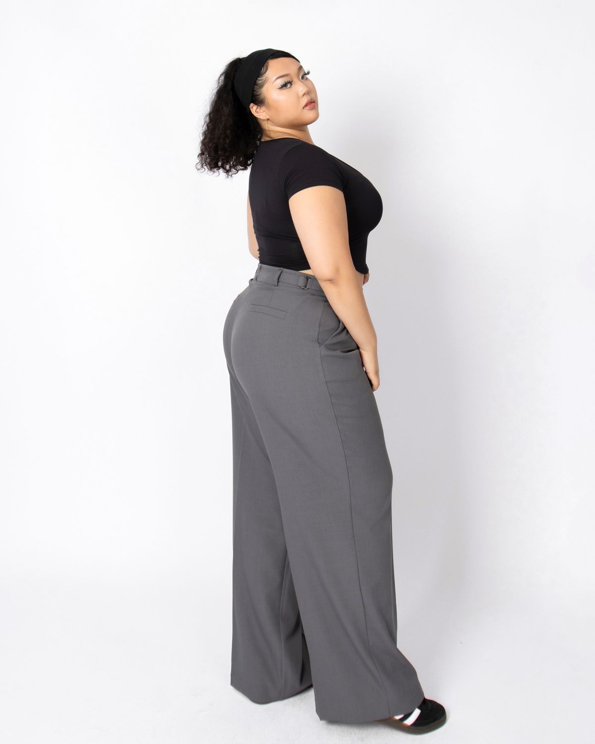 쿨시스(COOLSIS) CSS WIDE SLACKS-028 (GREY)