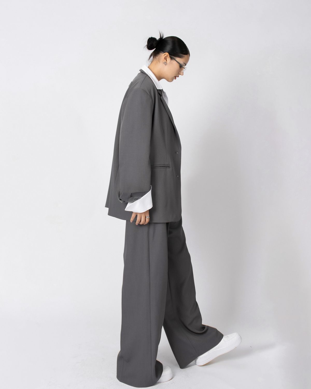 쿨시스(COOLSIS) CSS WIDE SLACKS-028 (GREY)