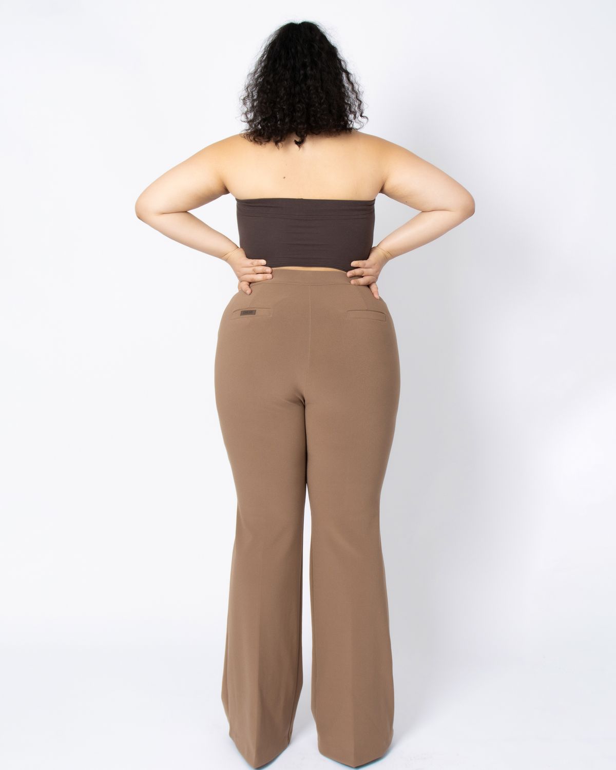 쿨시스(COOLSIS) CSS BOOTCUT SLACKS-027 (BROWN)