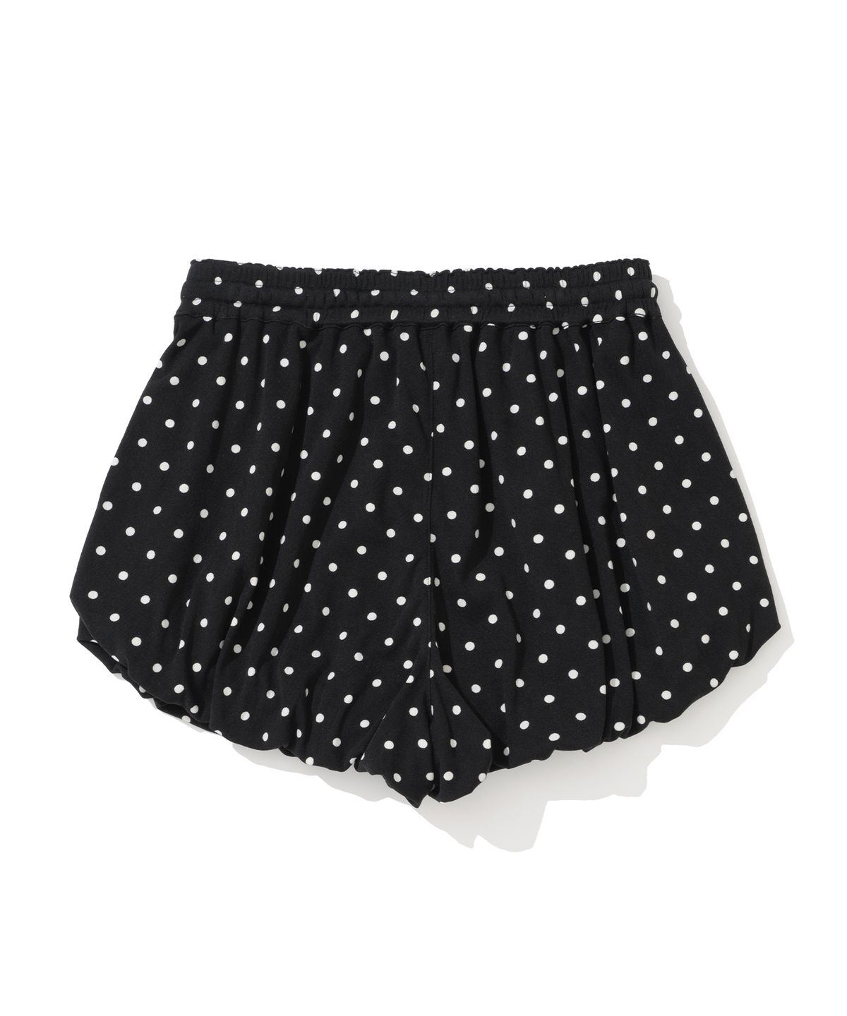 낫포너드(NOT4NERD) W Polka Dot Balloon Shorts - Black