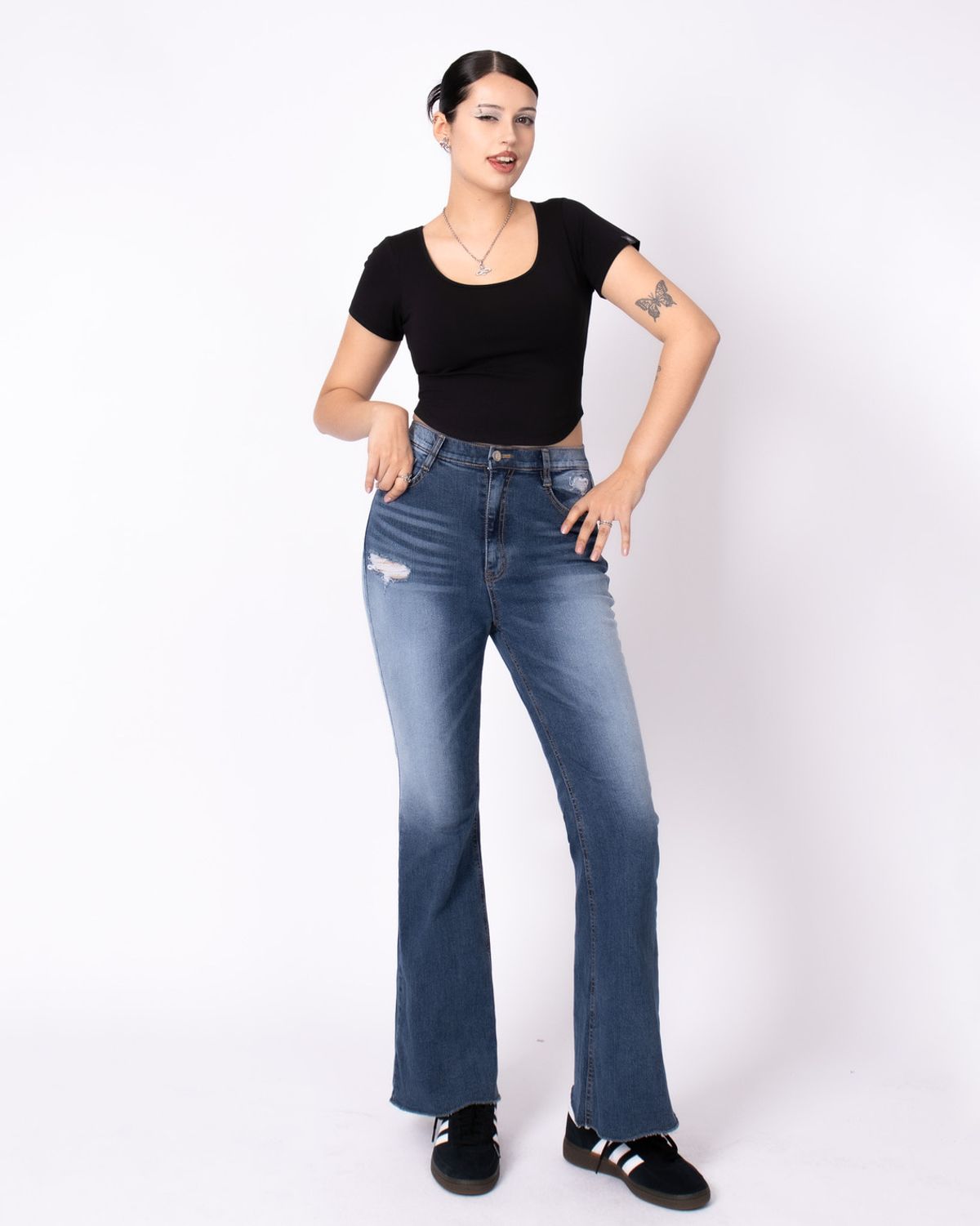 쿨시스(COOLSIS) CS RETRO BOOTCUT JEANS-019