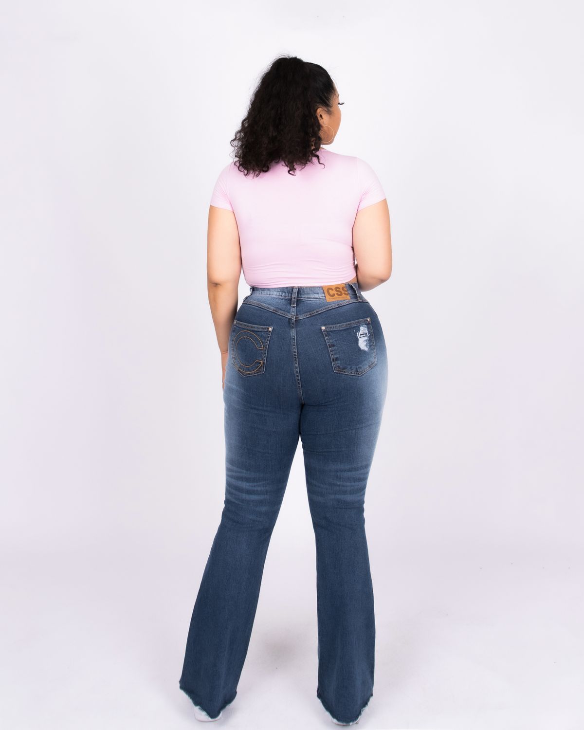 쿨시스(COOLSIS) CS RETRO BOOTCUT JEANS-019