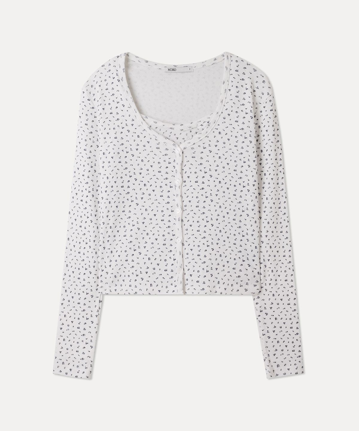 미쏘(MIXXO) [세트] 잔꽃 나시 가디건 셋업_MIWCMG42MS