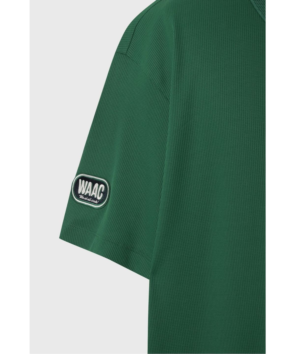 왁(WAAC) Men WACCKY Stitch Point Polo WMTCM26302GRD