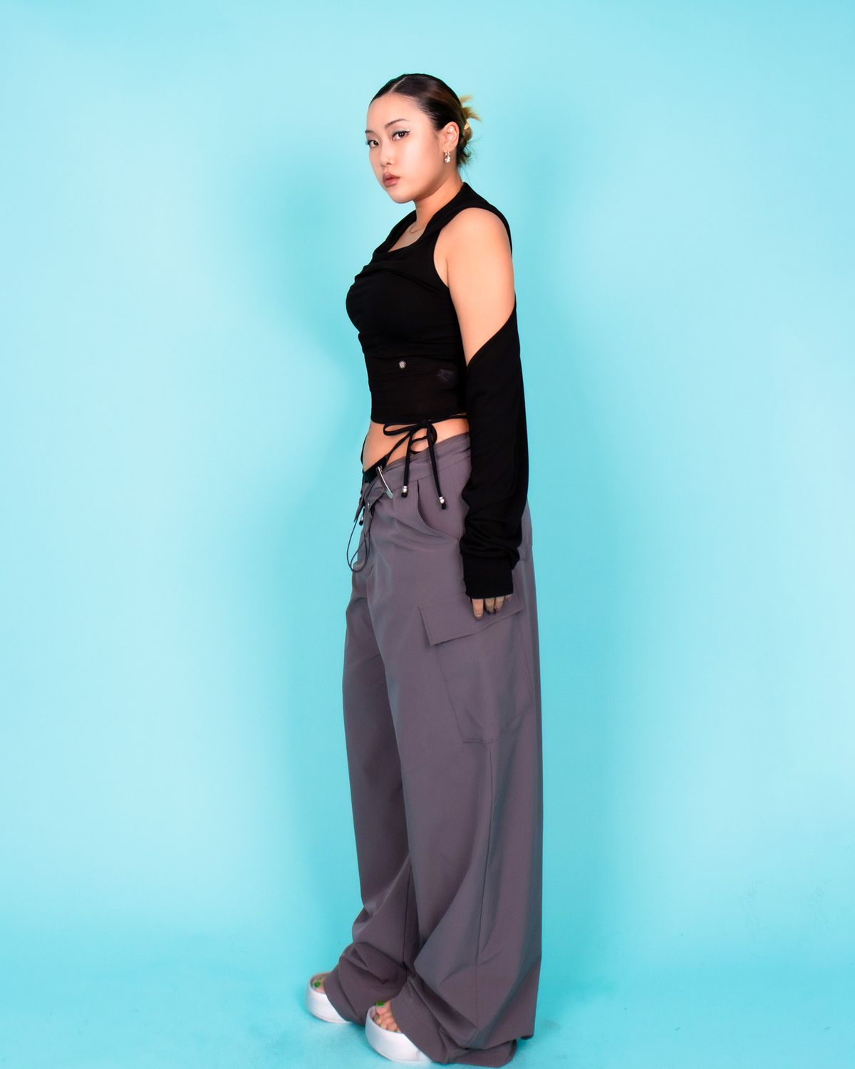 쿨시스(COOLSIS) CS SS PARACHUTE WIDE PT-035 (GRAY)